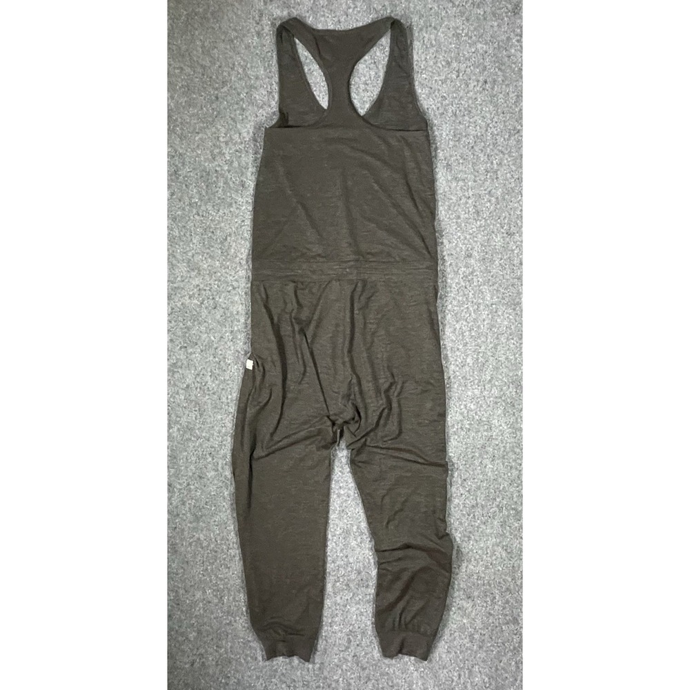 VUORI Womens Lux Harem Jumpsuit Size Large* Green Racerback Tank Jogger Lounge - Picture 2 of 8
